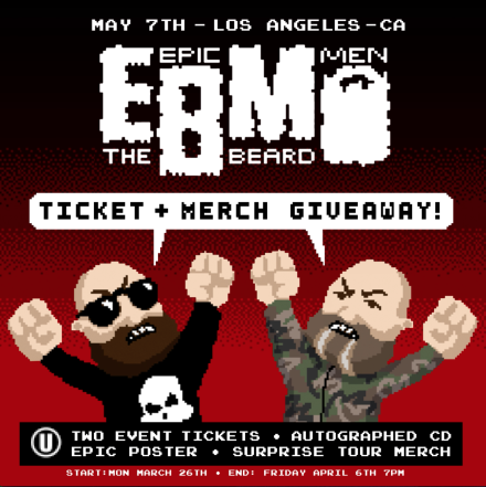 Epic Beard Men Ticket Giveaway!!!!