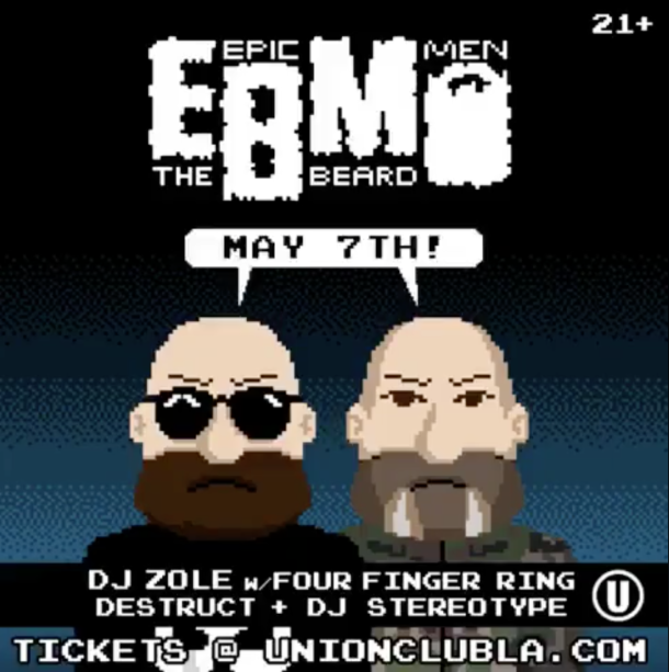 The Beard Men Invade Los Angeles TONIGHT!!!!!!