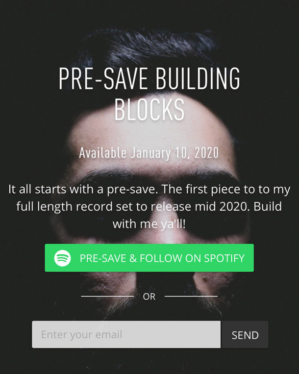 Pre-Save New Analog Dive, Building Blocks